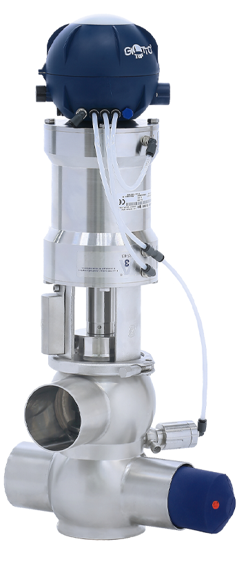 B93JPG Mixproof Double Seat Valve for Pigging Systems