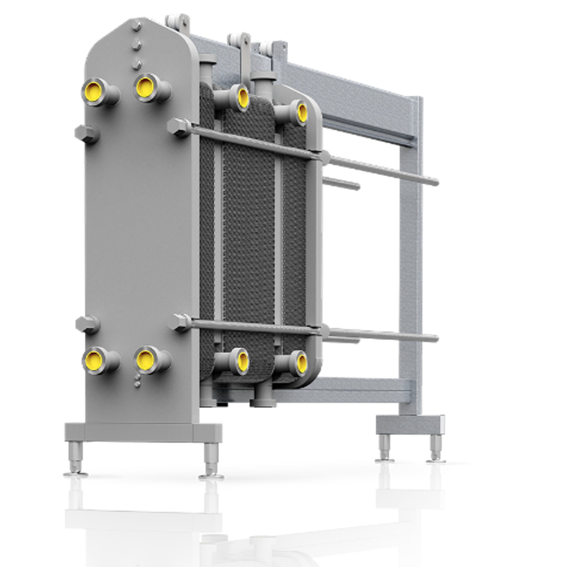 Gasketed Plates Stainless Steel Frame